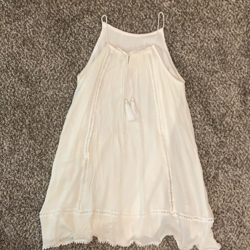 Cream Boho Dress